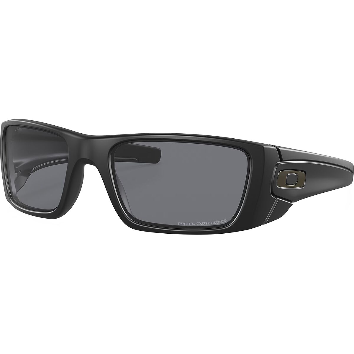Oakley Fuel Cell Polarized Sunglasses Matte Black/Grey Polarized, One Size - Men's