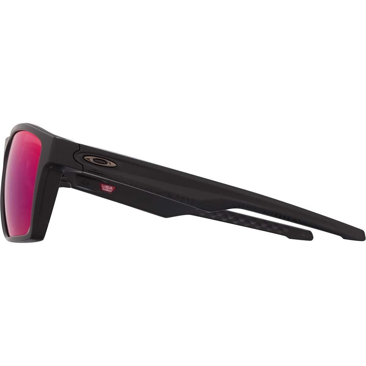 【最終】 【未使用に近い】 oakley TARGETLINE PRIZM Targetline (Low Bridge Fit) Prizm Black Lenses, Carbon Frame