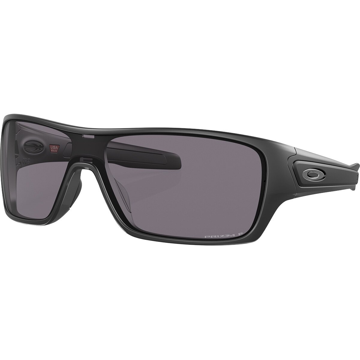 Oakley Oakley Turbine Rotor Prizm Polarized Sunglasses Matte Black/PRIZM Grey Polar, One Size - Men's