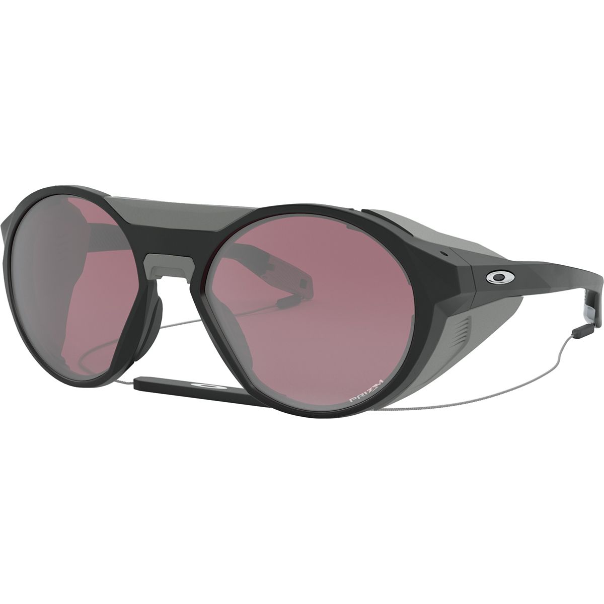 Oakley Clifden Prizm Sunglasses Matte Black/Prizm Black Snow, One Size - Men's