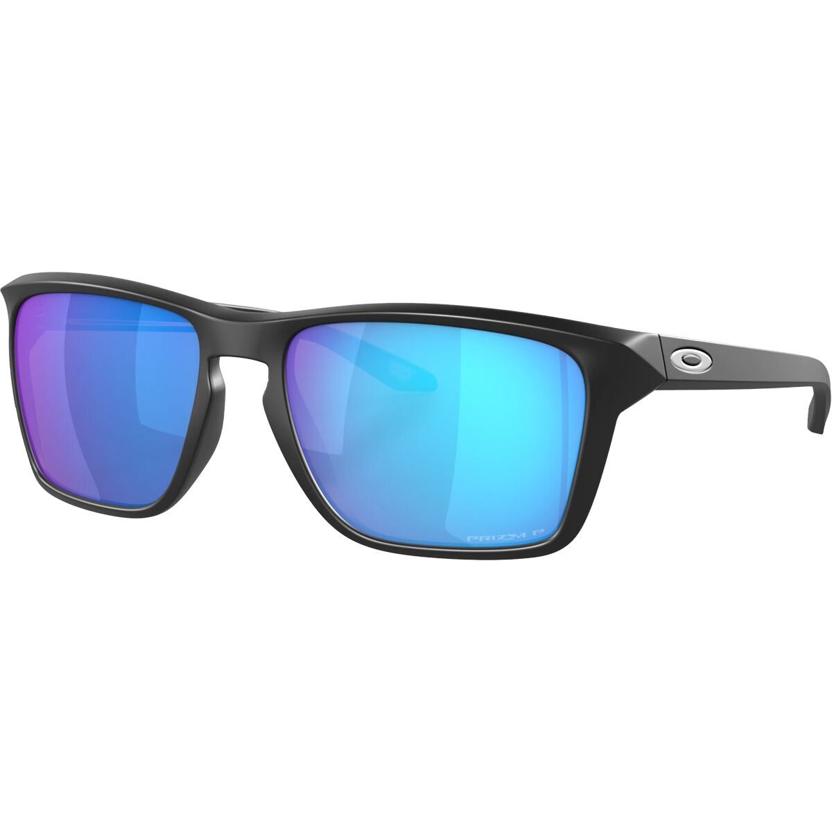 Oakley Oakley Sylas Prizm Polarized Sunglasses Matte Black/PRIZM Sapphire Pol, One Size - Men's