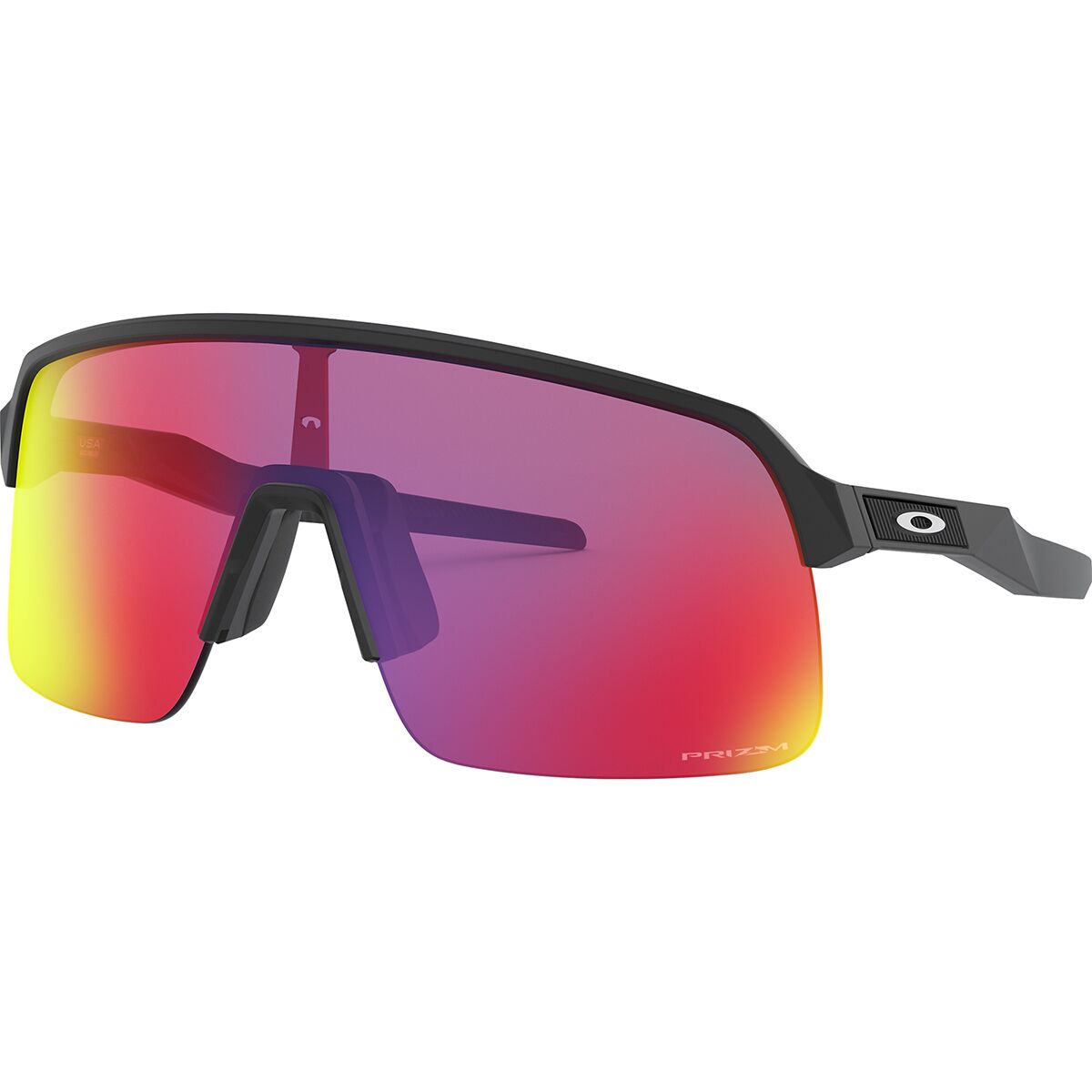 Oakley Sutro Lite Prizm Sunglasses Matte Black/PRIZM Road, One Size - Men's