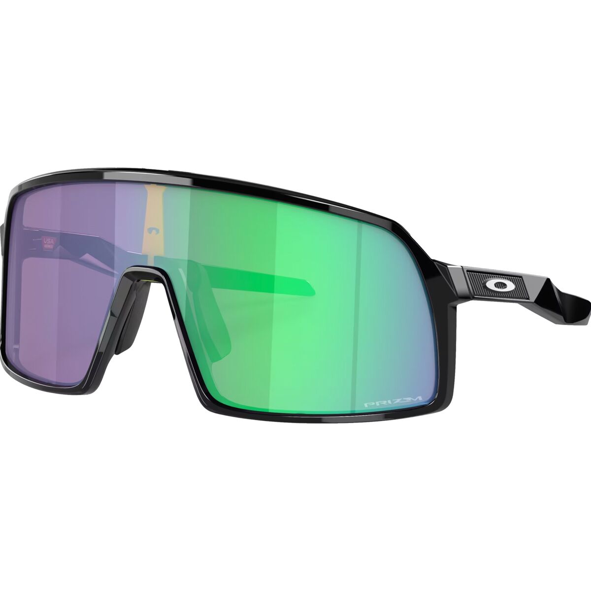 Oakley Sutro S Prizm Sunglasses Pol Black/PRIZM Jade, One Size - Men's