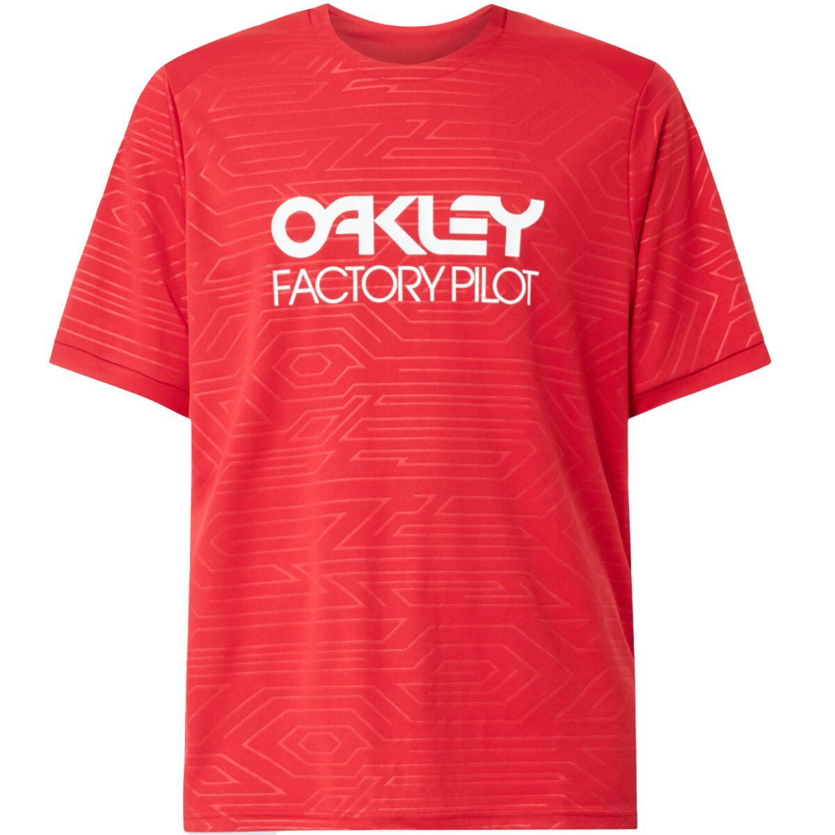 Oakley Pipeline Trail Jersey - Men's Red Line, M