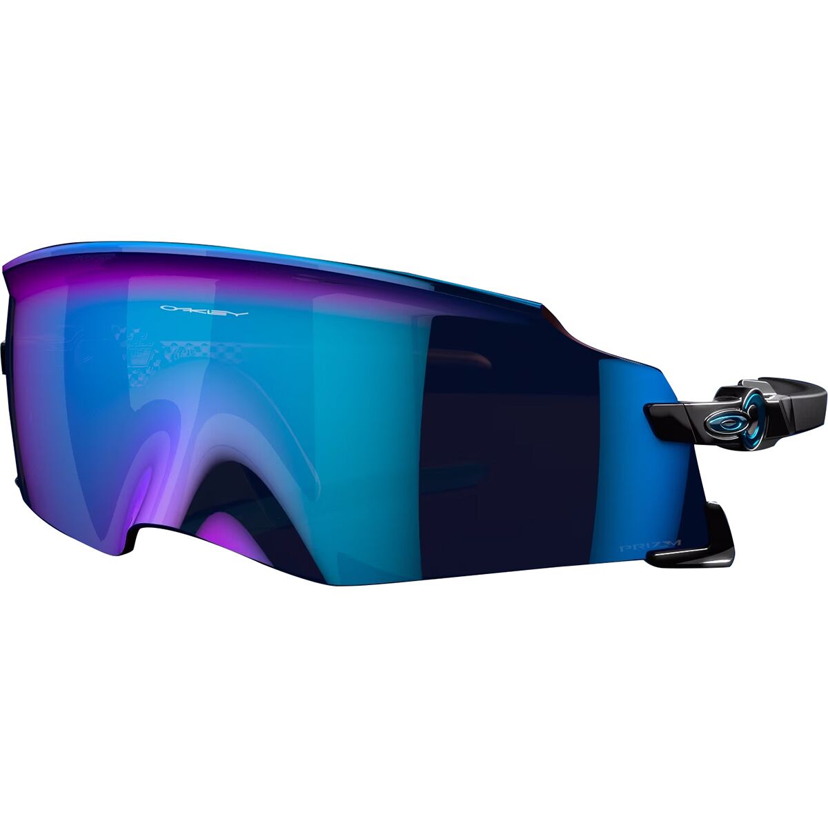 Oakley Kato Sunglasses Pol Black/Prizm Sapphire, One Size - Men's