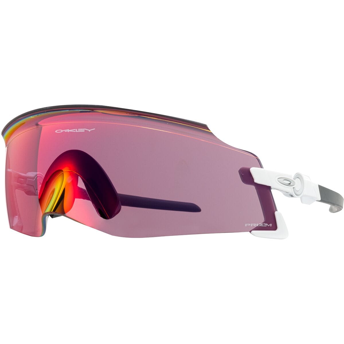 Oakley Kato Sunglasses White/Prizm Road, One Size - Men's