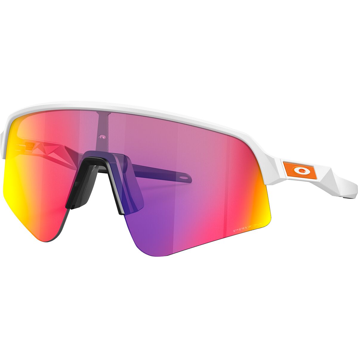 Oakley Sutro Lite Sweep Prizm Sunglasses Matte White/Prizm Road, One Size - Men's