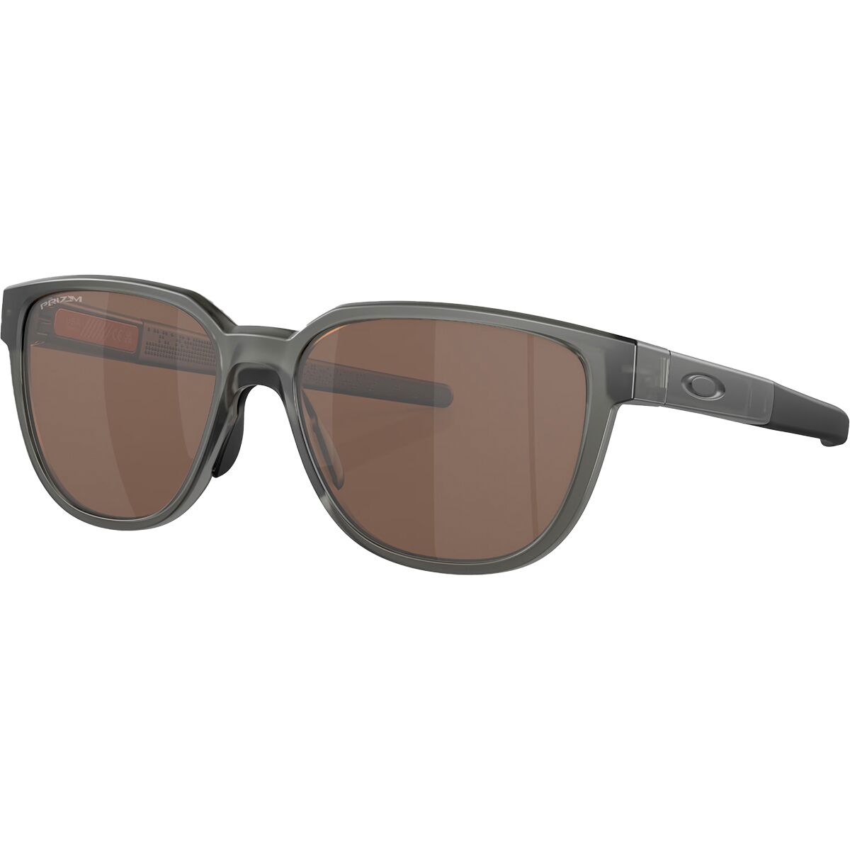 Oakley Oakley Actuator Prizm Sunglasses Matte Gray Smoke w/Prizm Tungsten, One Size