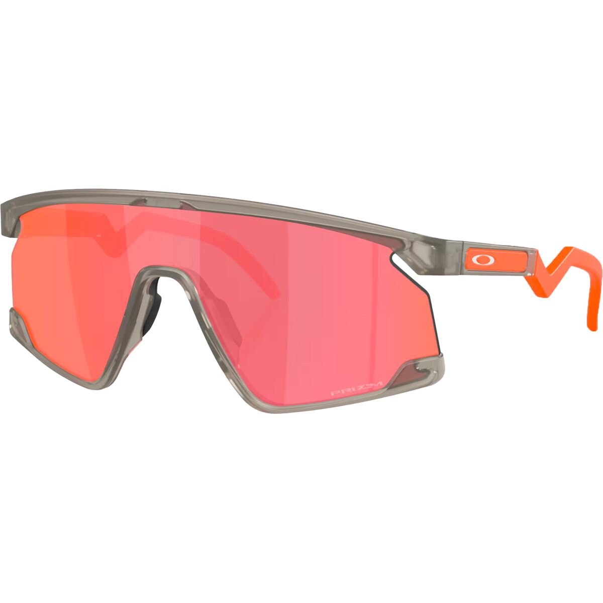 Oakley Oakley Bxtr Prizm Sunglasses Matte Grey Ink/Prizm Trail Torch, One Size - Men's