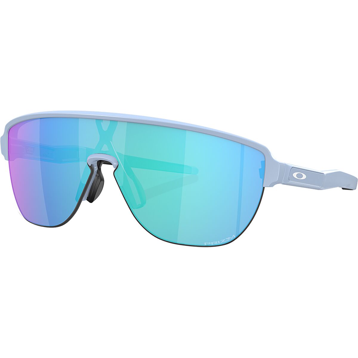 Oakley Oakley Corridor Prizm Sunglasses Matte Stonewash w/Prizm Sapphire, One Size - Men's