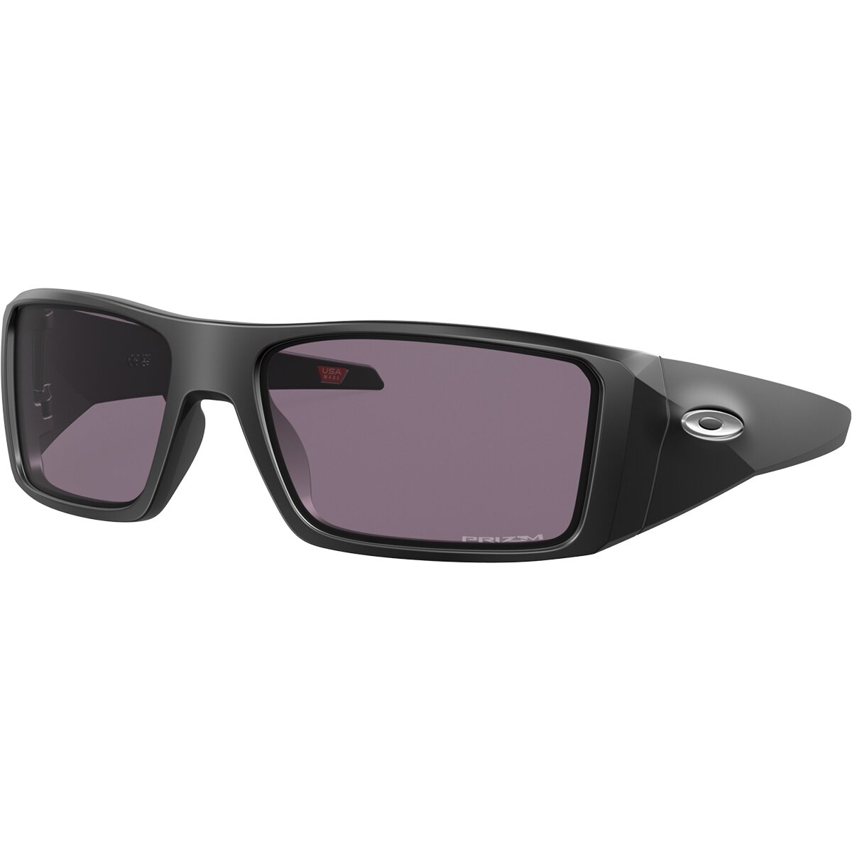Oakley Oakley Heliostat Prizm Sunglasses Heliostat Matte Black w/Prizm Grey, One Size - Men's