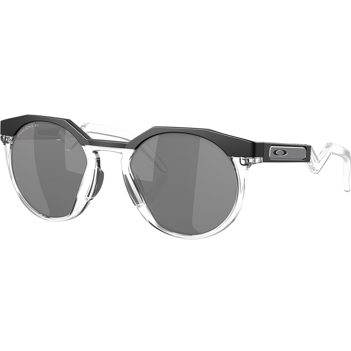 Oakley Oakley HSTN Prizm Polarized Sunglasses MatteBlack/Clr w/Prizm Black Polar, One Size - Men's