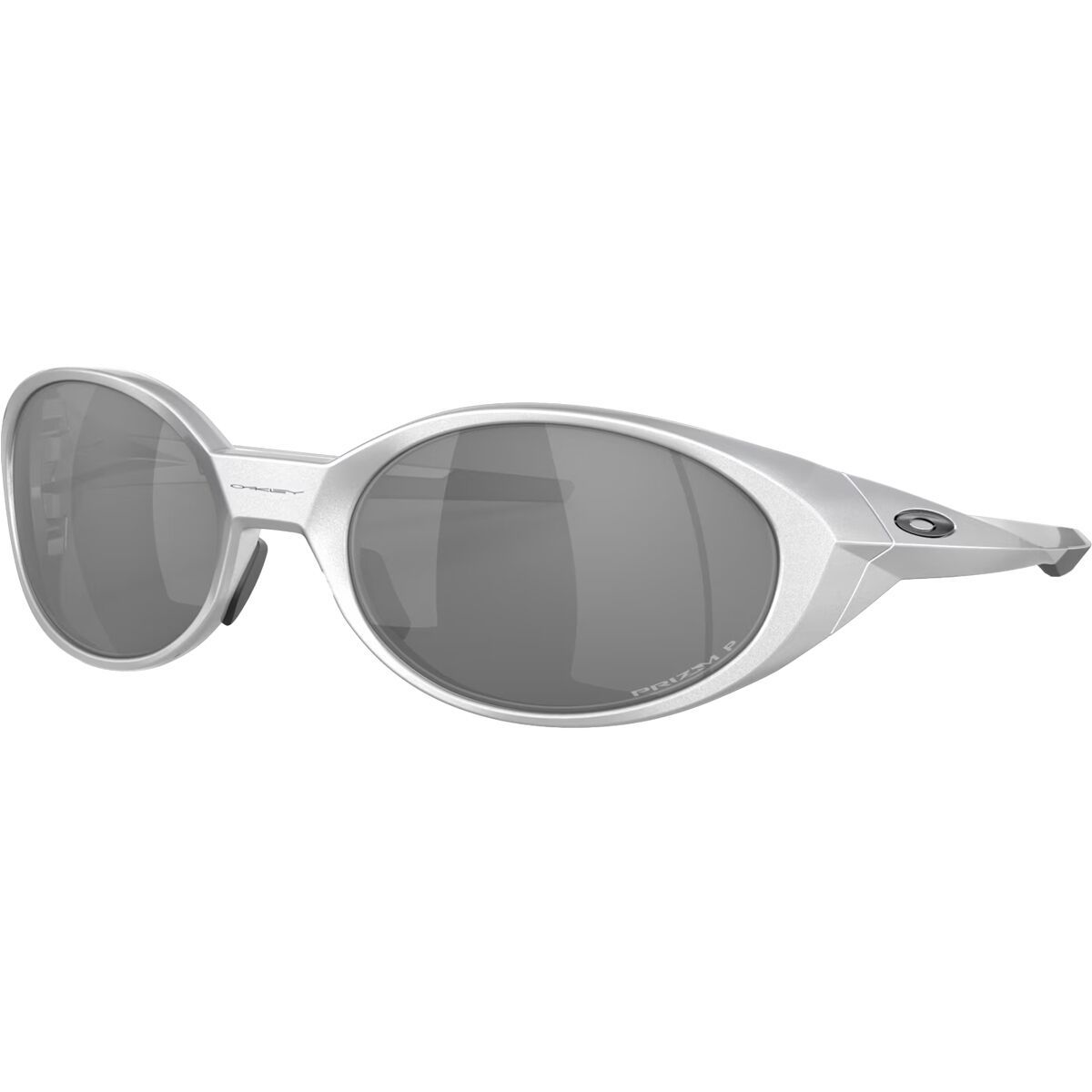 Oakley Eye Jacket Redux Polarized Sunglasses Silver/PRIZM Black Pol, One Size - Men's