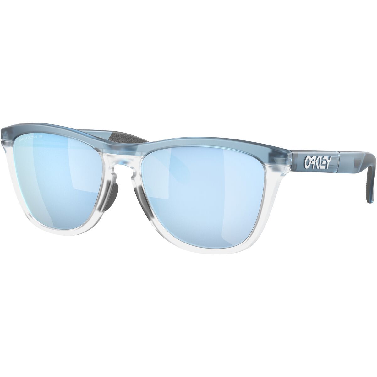 Oakley Oakley Frogskins Range Polarized Sunglasses Trans Stonewash/Clear, One Size - Men's