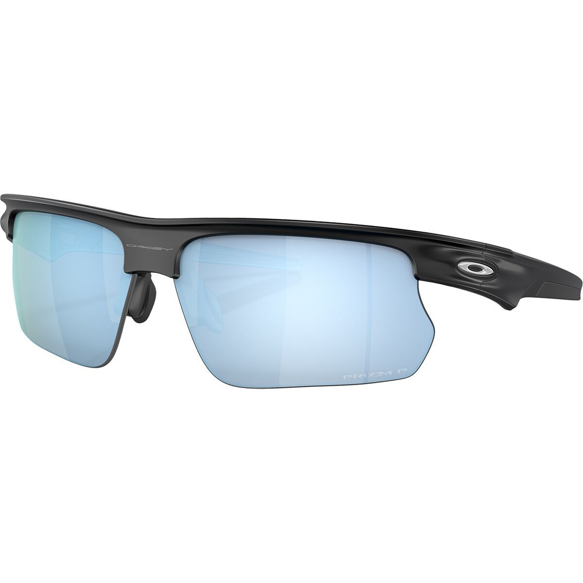 Oakley Bisphaera Prizm Polarized Sunglasses Matte Black/Prizm Deep Water Polarized, One Size - Men's