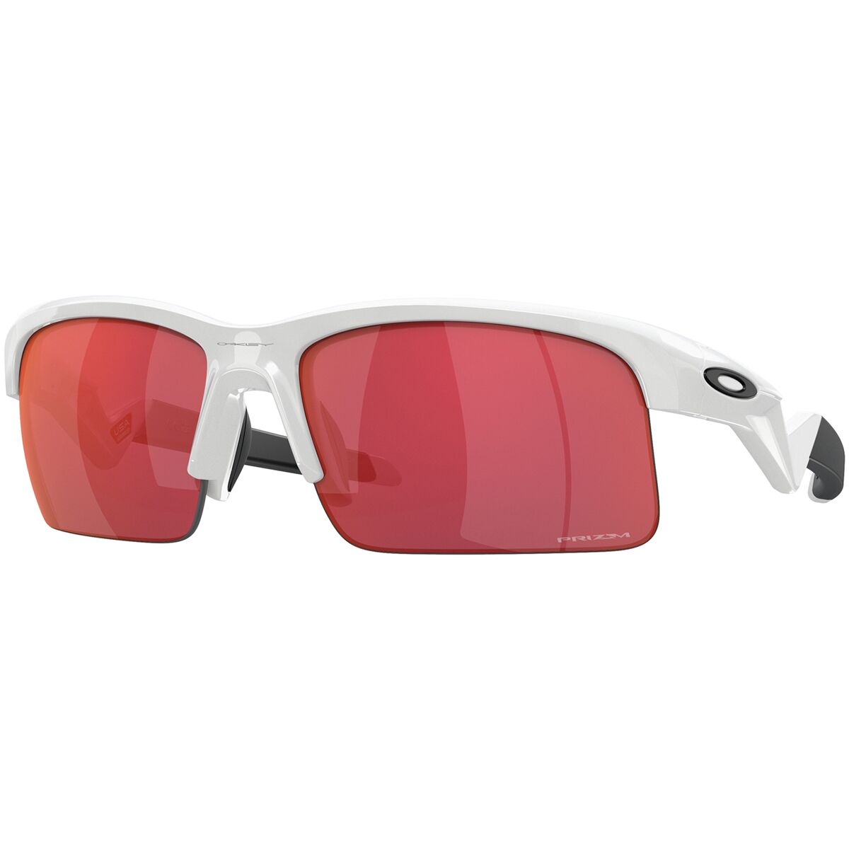 Oakley Oakley Capacitor Prizm Sunglasses - Kids' Polished White/Prizm Field, One Size - Men's