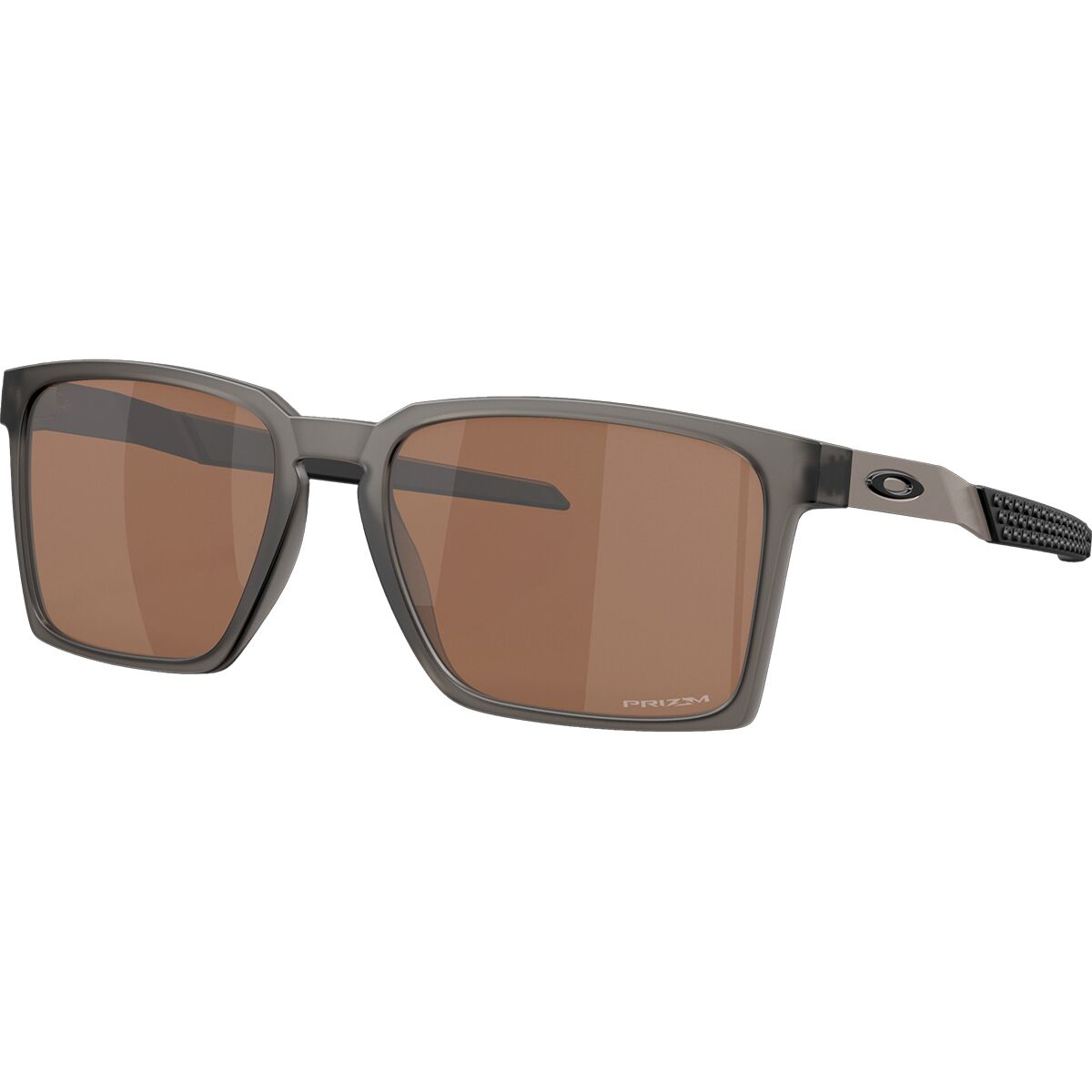 Oakley Exchange Sun Prizm Sunglasses Satin Grey Smoke/Prizm Tungsten, One Size