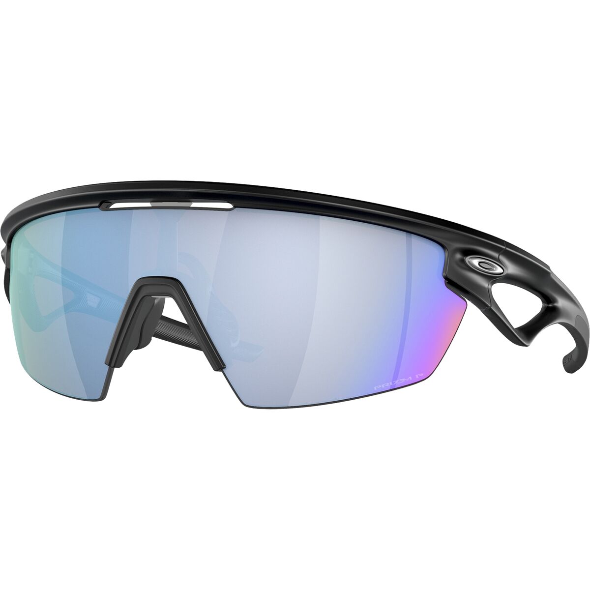 Oakley Oakley Sphaera Prizm Polarized Sunglasses Matte Black/Prizm Deep Water Polarized, One Size - Men's