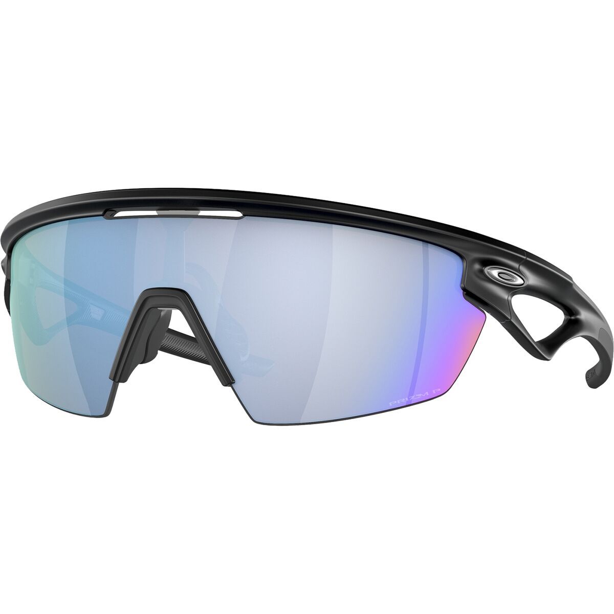 Oakley Sphaera Prizm Polarized Sunglasses Matte Black/Prizm Deep Water Polarized, One Size - Men's