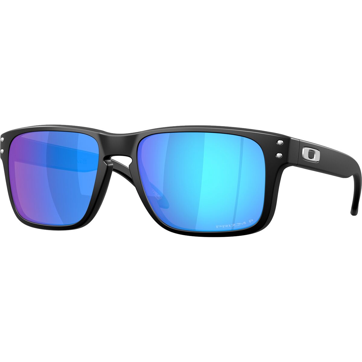 Oakley Oakley Holbrook S Prizm Polarized Sunglasses Matte Black/Prizm Sapphire Polarized, One Size - Men's