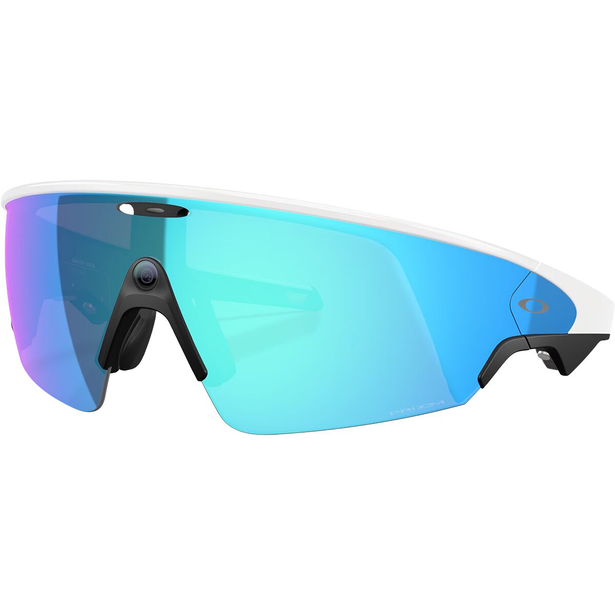 Oakley Meta AI Vanguard Sunglasses White/Prizm Sapphire, One Size - Men's