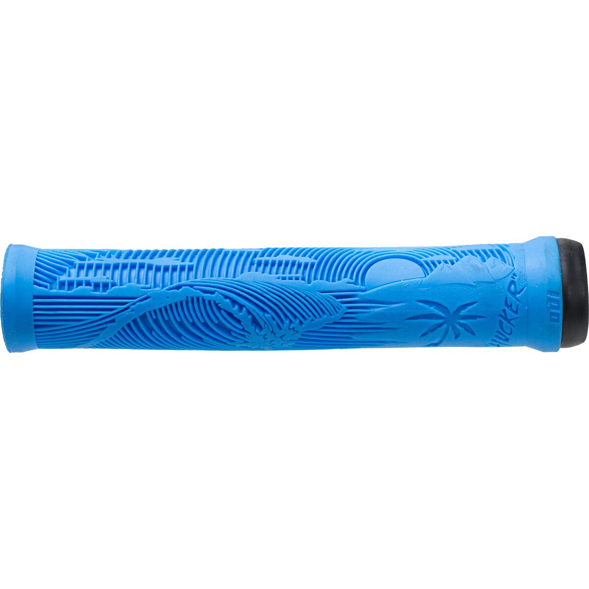 Odi ODI Flangeless Hucker Grips Blue, One Size