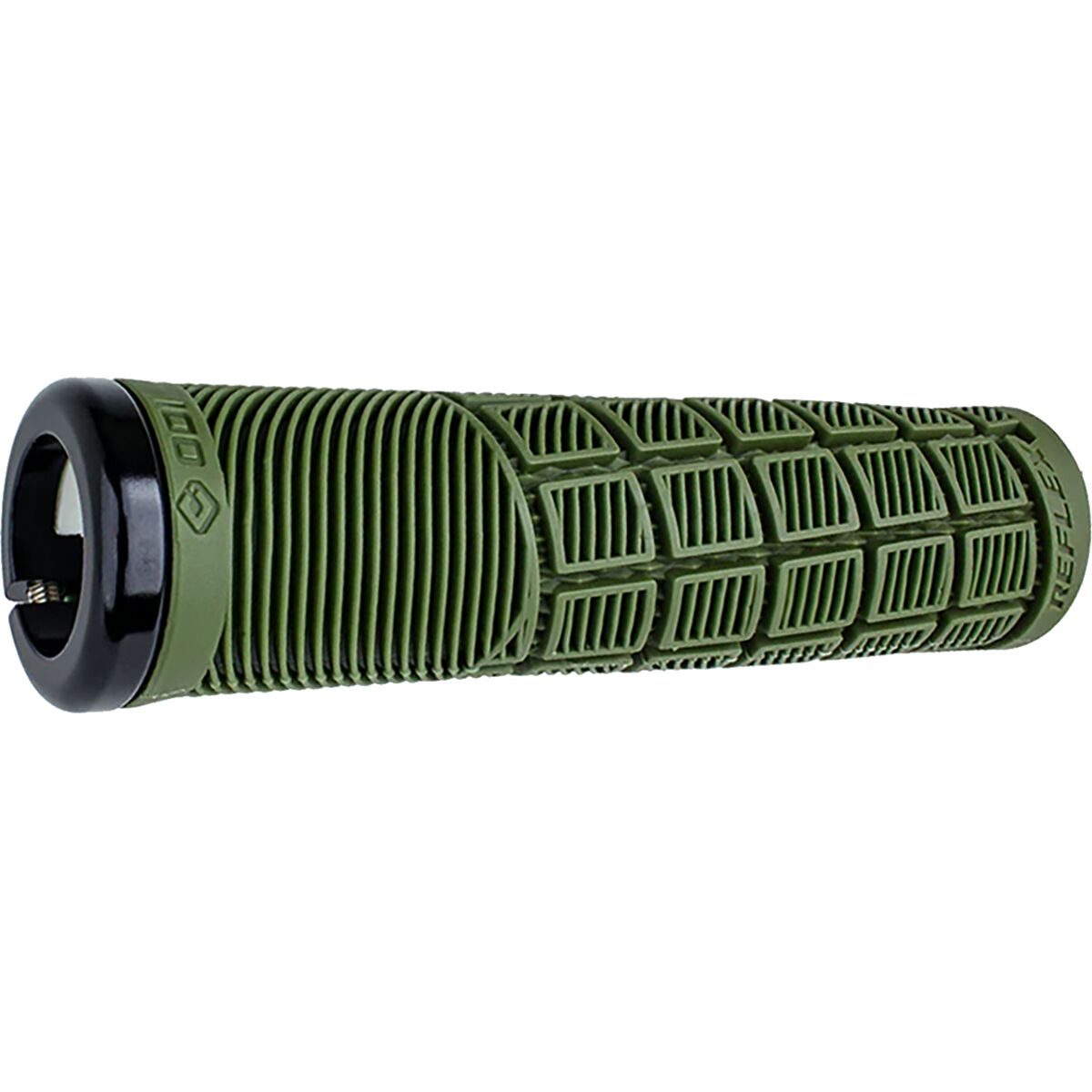 ODI Reflex Lock-On Grip - XL Army Green, 34.5mm