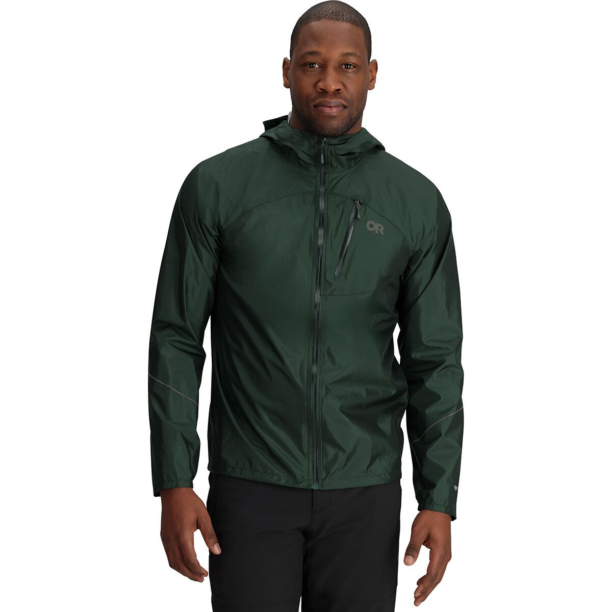 Outdoor Research Helium Rain Jacket - Men's Grove, S