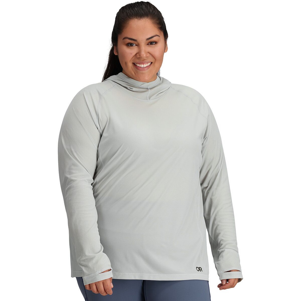 Outdoor Research Echo Plus Hoodie - Women's Pebble, 2X