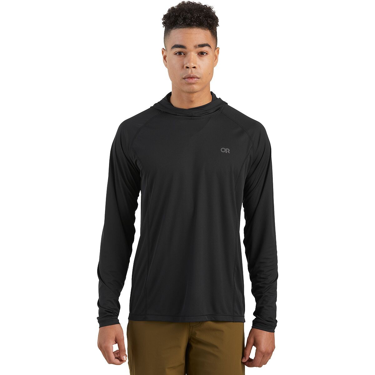 Outdoor Research Outdoor Research Echo Hooded Long-Sleeve Shirt - Men's Black, S