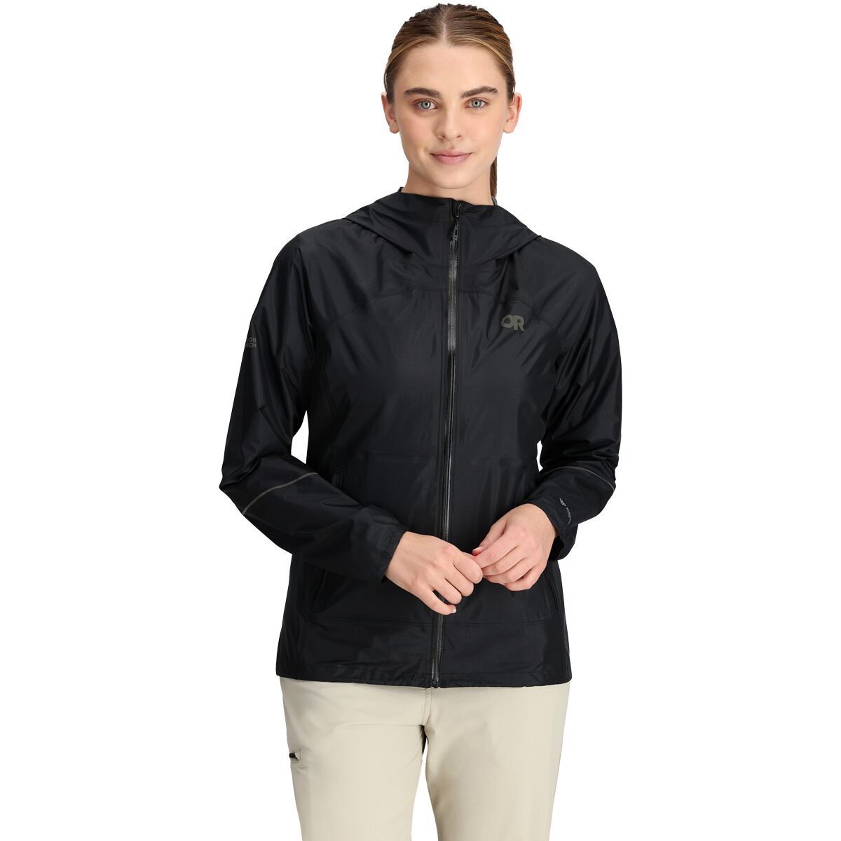 Outdoor Research Outdoor Research Helium Rain Jacket - Women's Black, XXS