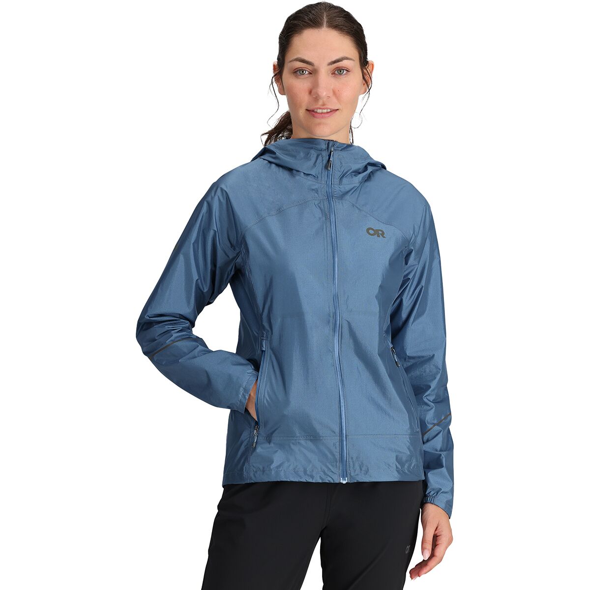 Outdoor Research Outdoor Research Helium Rain Jacket - Women's Olympic, XXS