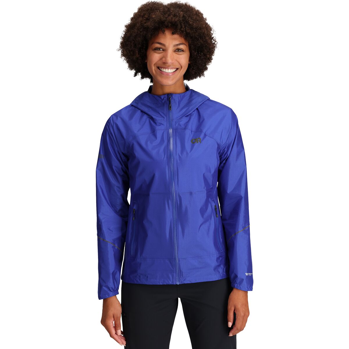 Outdoor Research Outdoor Research Helium Rain Jacket - Women's Ultramarine, L
