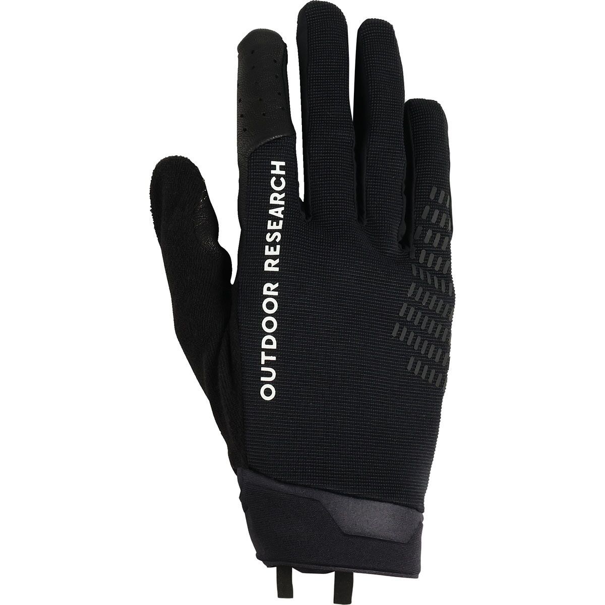 Outdoor Research Freewheel Leather Palm Bike Glove Black, M - Men's