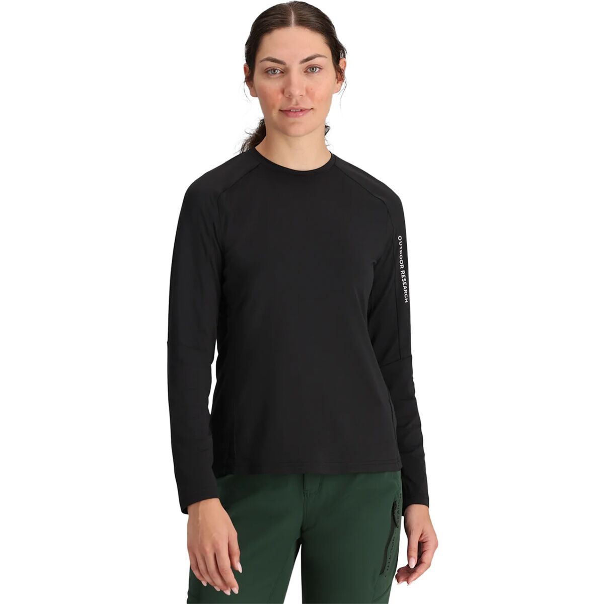 Outdoor Research Outdoor Research Freewheel Long-Sleeve Jersey - Women's Black, L