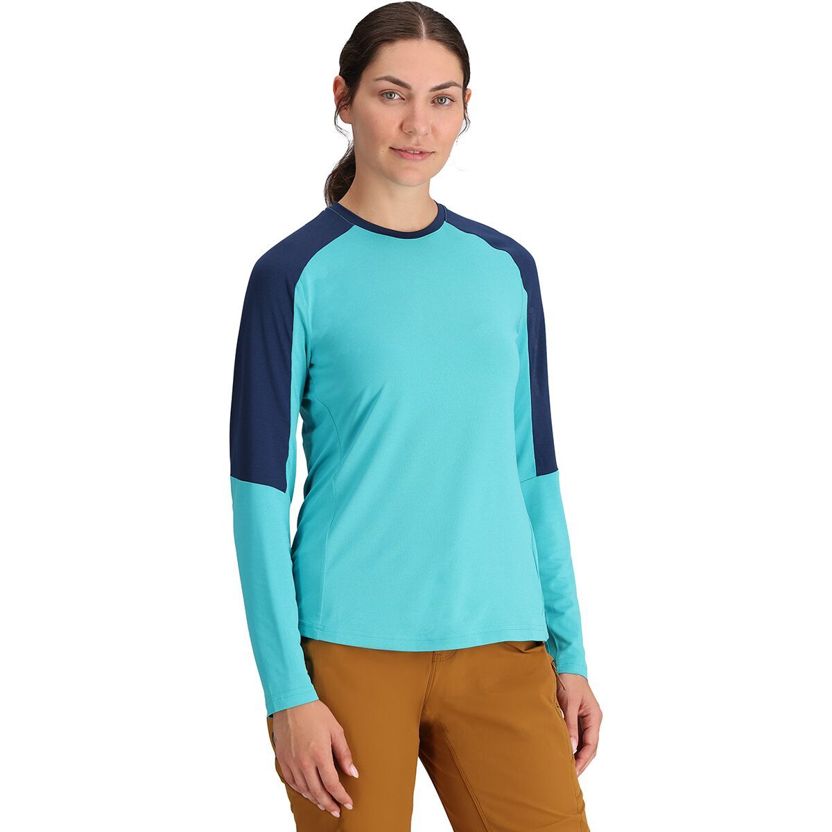 Outdoor Research Freewheel Long-Sleeve Jersey - Women's Cortez/Cenote, L