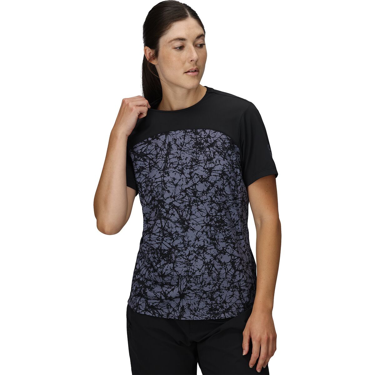 Outdoor Research Outdoor Research Freewheel Short-Sleeve Jersey - Women's Summit Atoms, L