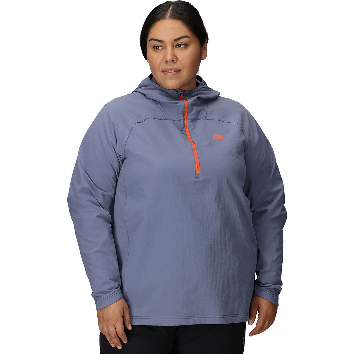 Outdoor Research Freewheel 1/2-Zip Plus Hoodie - Women's Summit, 2X