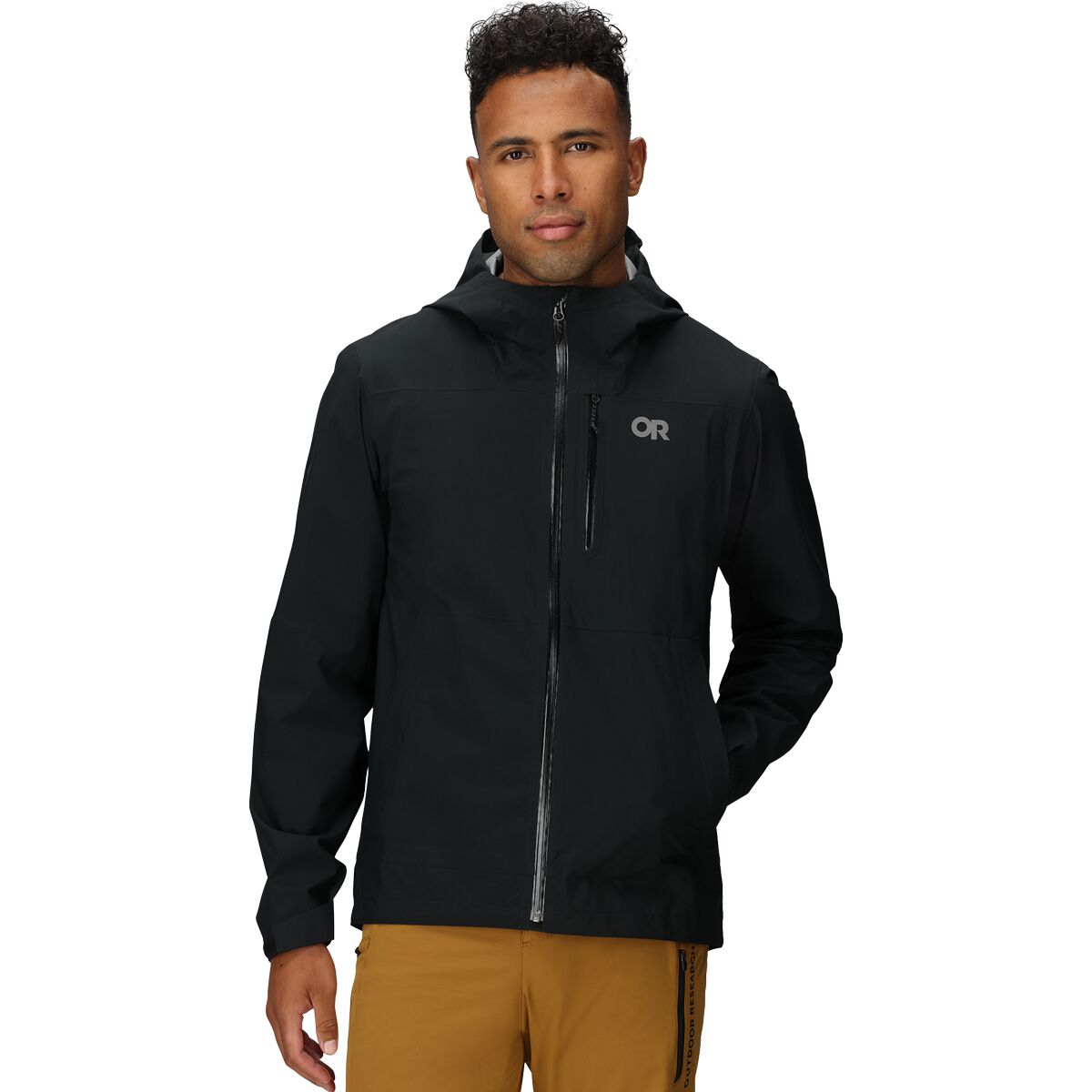 Outdoor Research Outdoor Research Freewheel Stretch Rain Jacket - Men's Black, M