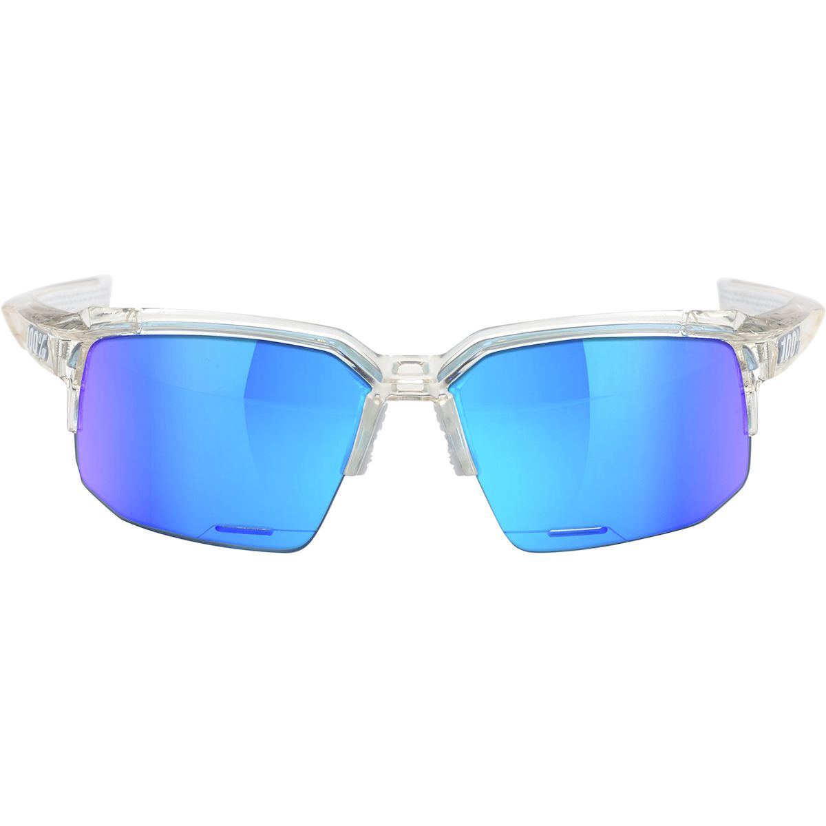 100% SPEED COUPE サングラス 100% Speedcoupe Sunglasses (Soft Tact Black) (HIPER Red Multilayer