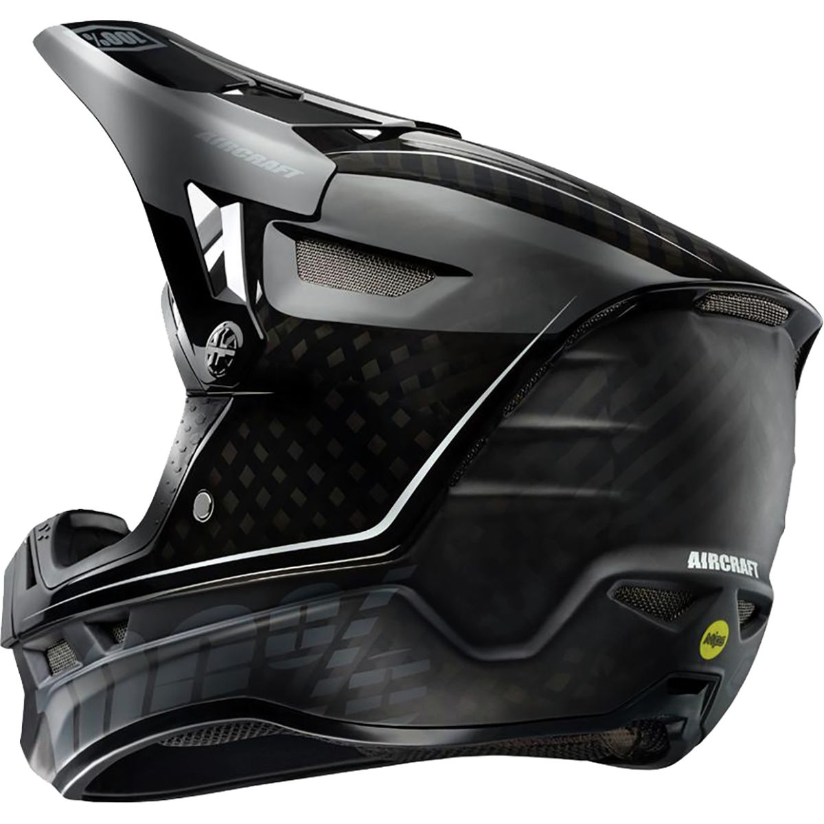 100 aircraft on sale carbon helmet