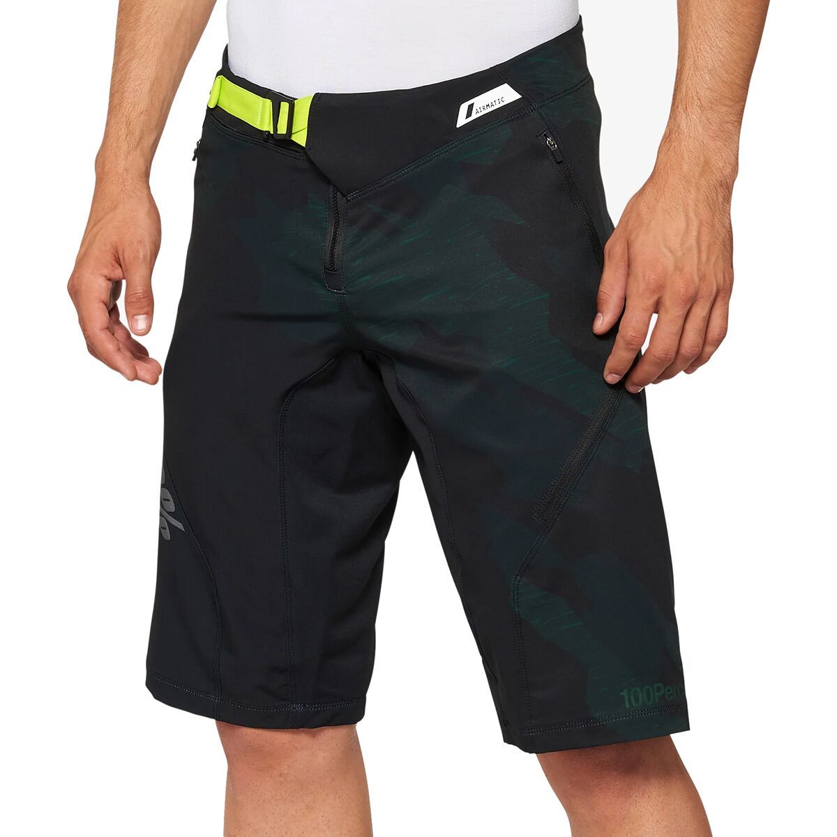 100% 100% Airmatic Short - Men's Limited Edition Black Camo, 36