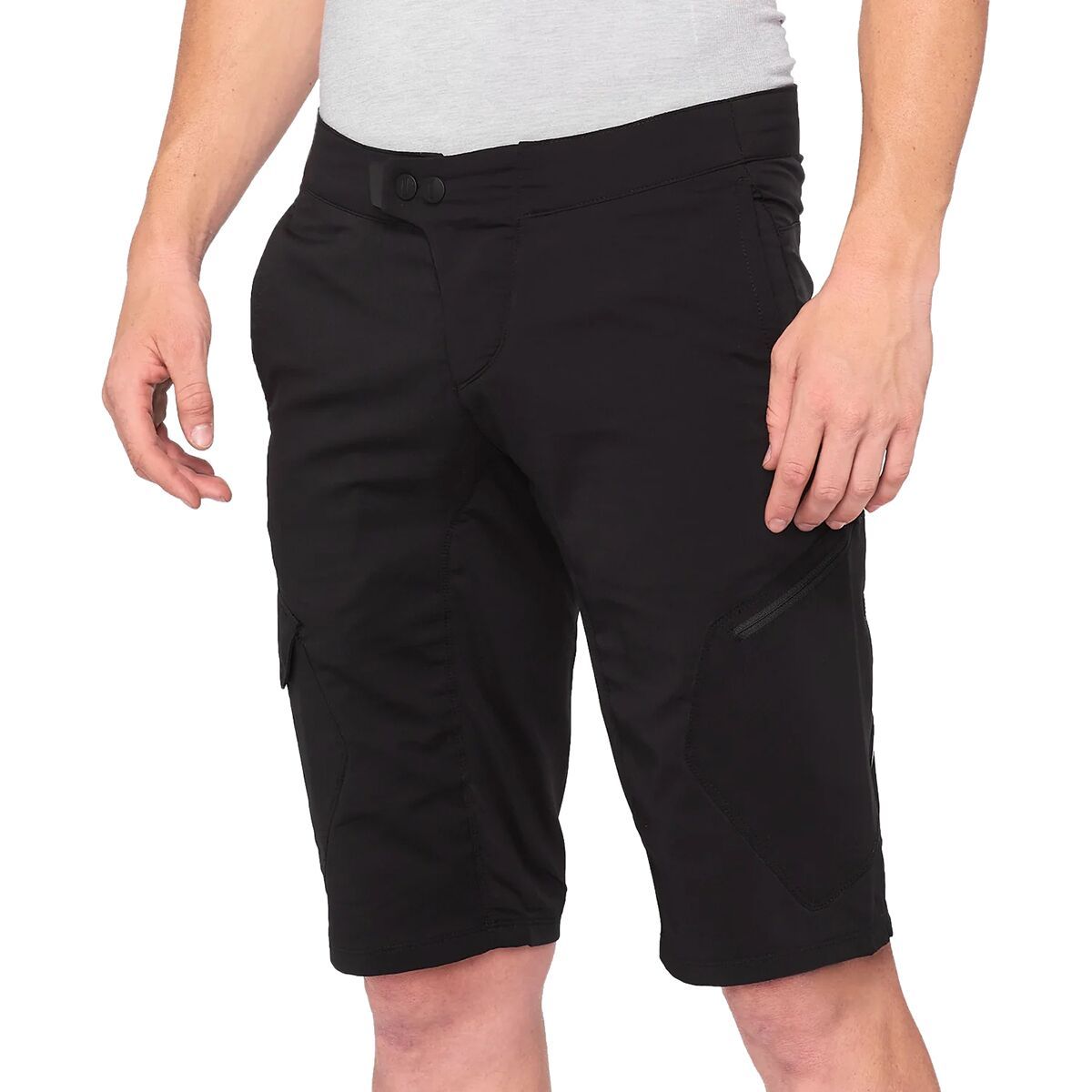 100% 100% Ridecamp Short - Men's Black/Black, 36