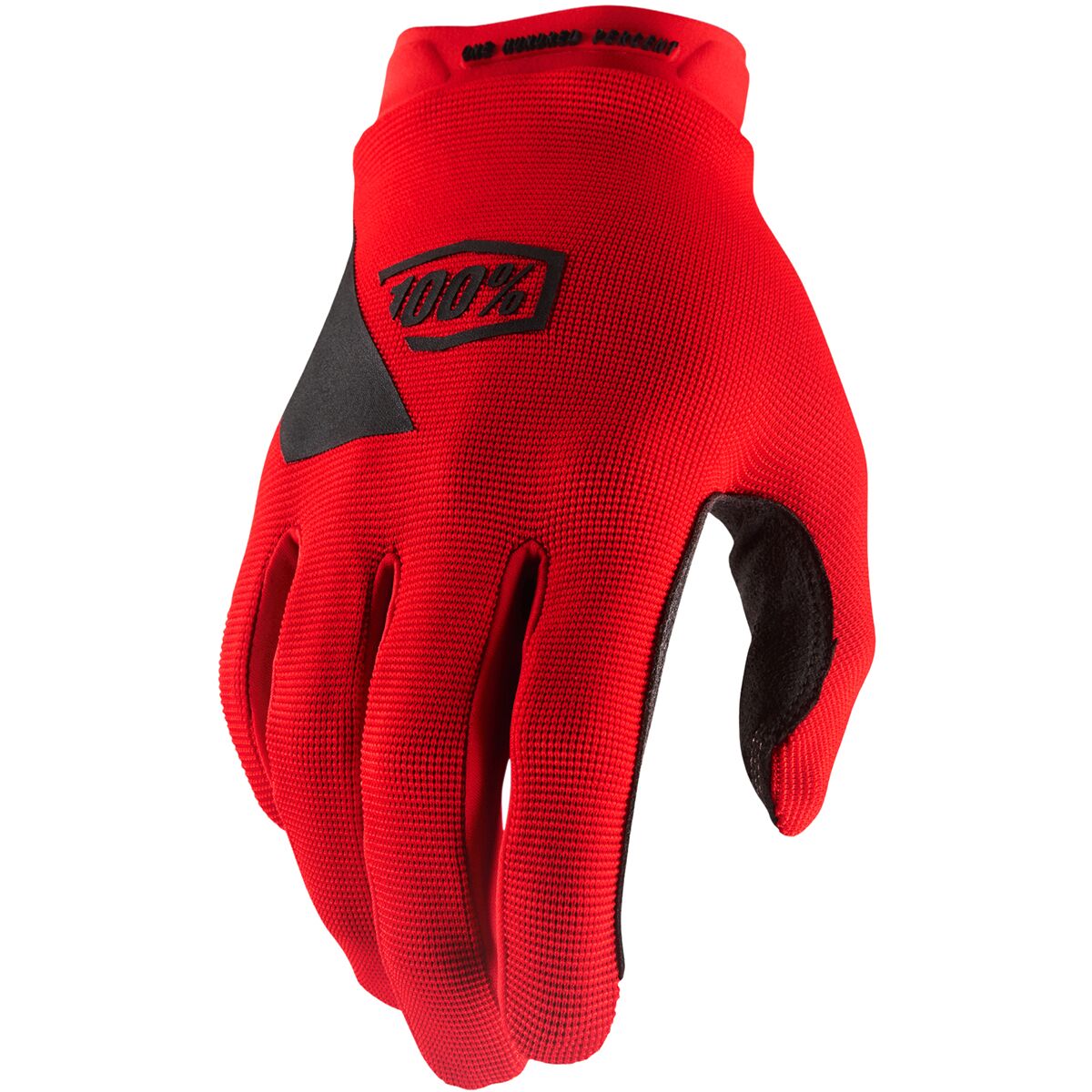 100% Youth Ridecamp Medium Red Motocross Gloves (10012-00005)