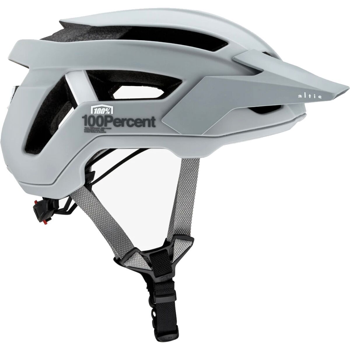 100% 100% Altis Helmet Grey, XS/S