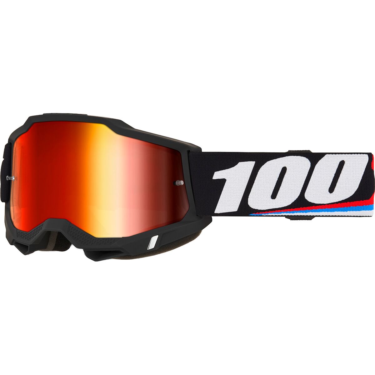 100% 100% ACCURI 2 Goggles Magnus/Red Mirror Lens, One Size