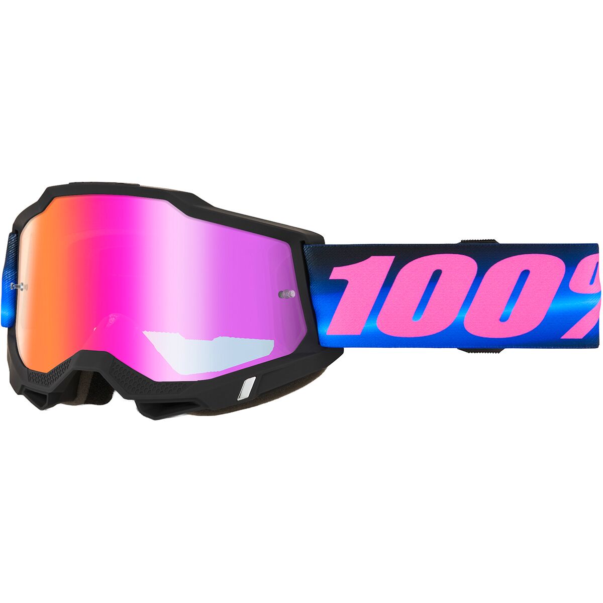 100% 100% ACCURI 2 Goggles Superdome/Dark Red Lens, One Size
