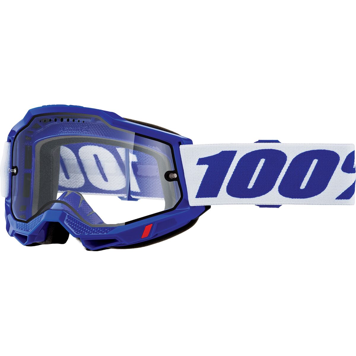 100% ACCURI 2 Enduro Goggle Blue-Clear Lens, One Size
