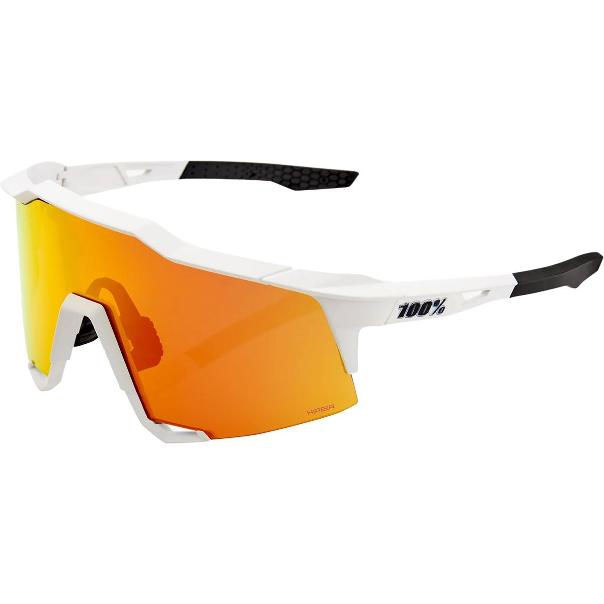 100% Speedcraft Sunglasses Soft Tact Off White, One Size - Men's