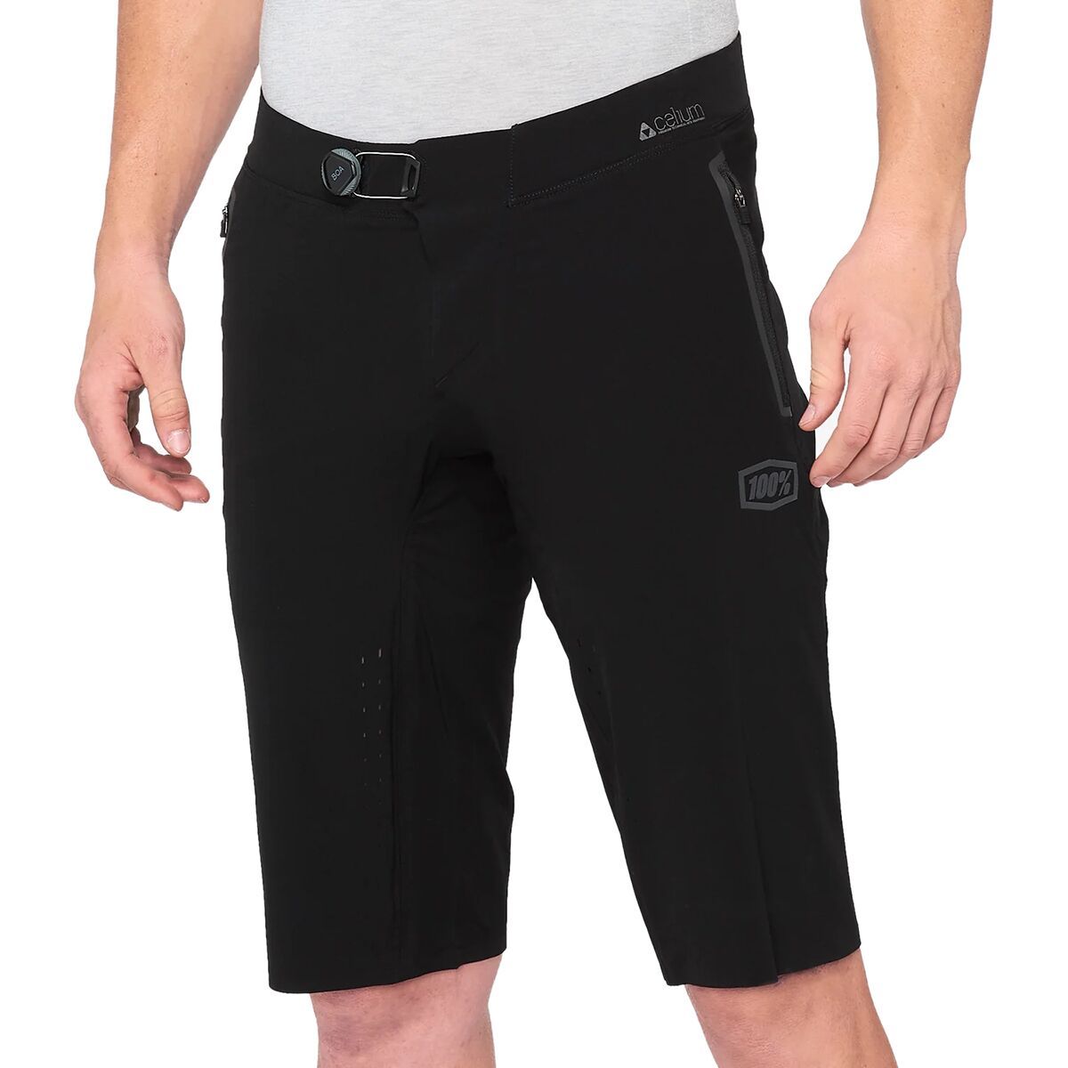 100% 100% Celium Short - Men's Black, 28
